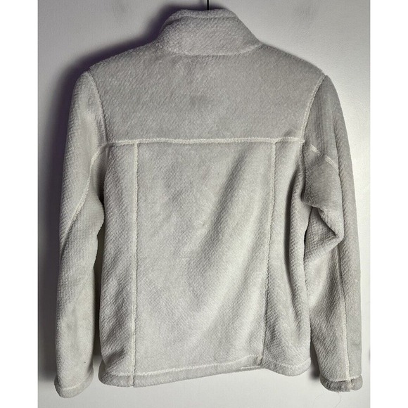 Patagonia Sweater Women Size Small Re-Tool Snap-T Fleece Pullover White Pockets - Picture 2 of 9